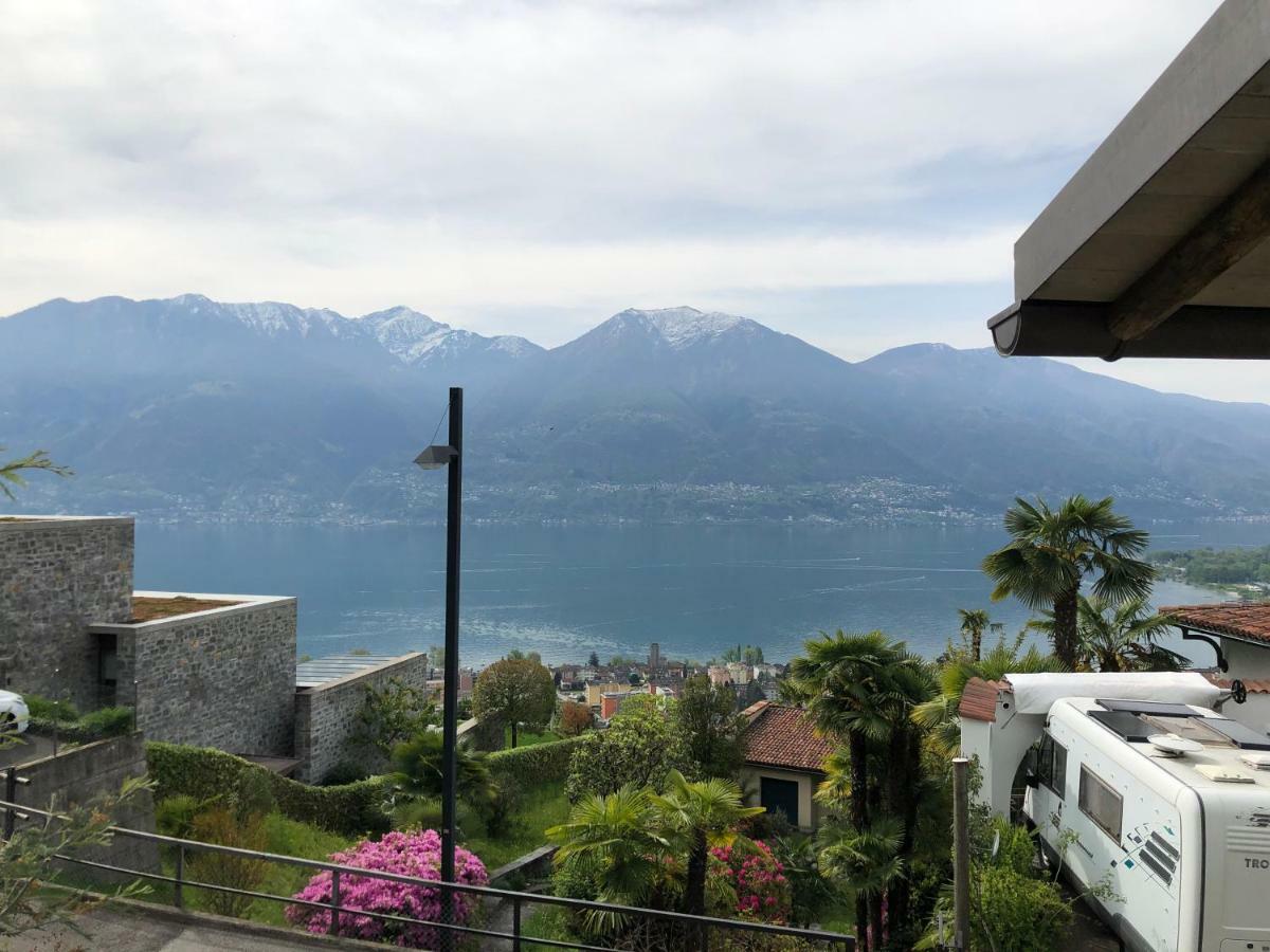 Casa Amira - Locarno Lägenhet Brione sopra Minusio Exteriör bild