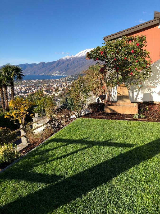Casa Amira - Locarno Lägenhet Brione sopra Minusio Exteriör bild