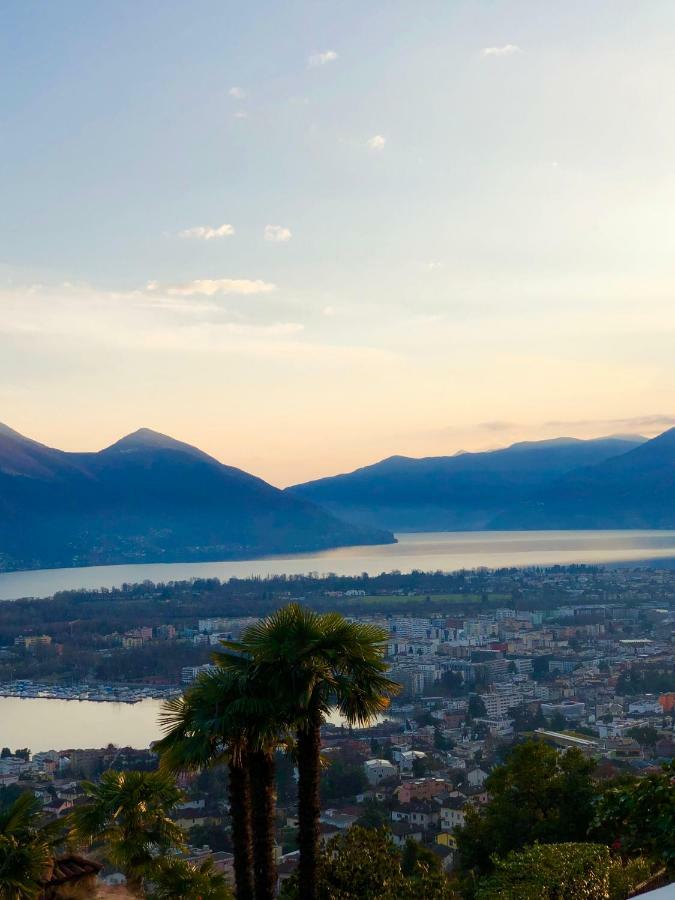 Casa Amira - Locarno Lägenhet Brione sopra Minusio Exteriör bild