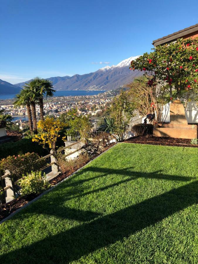 Casa Amira - Locarno Lägenhet Brione sopra Minusio Exteriör bild