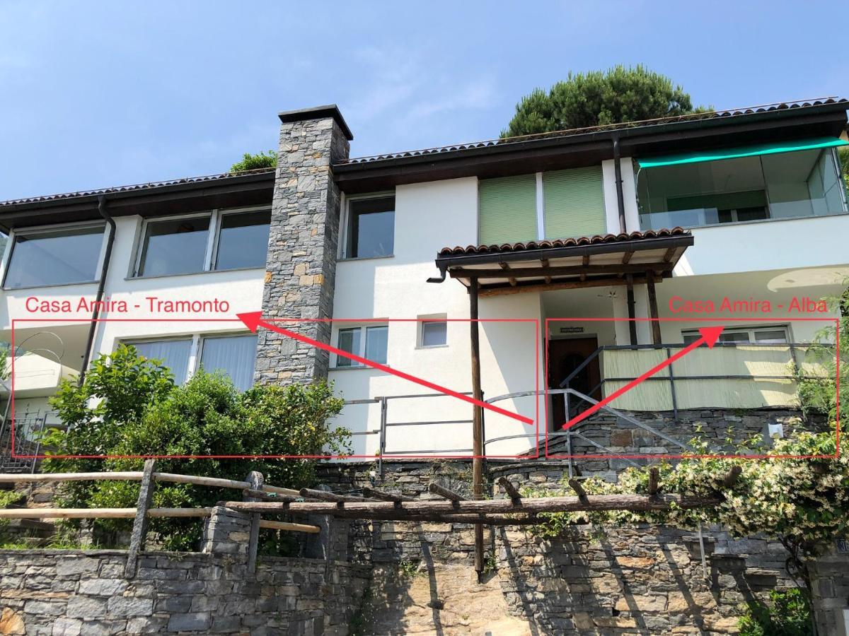 Casa Amira - Locarno Lägenhet Brione sopra Minusio Exteriör bild